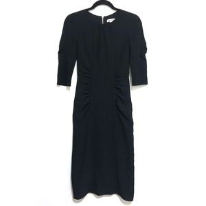 Whistles Midi Dress Black